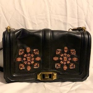 Leather Rebecca Minkoff Bag with chain strap